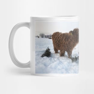 Scottish Highland Cattle Calf 1872 Mug